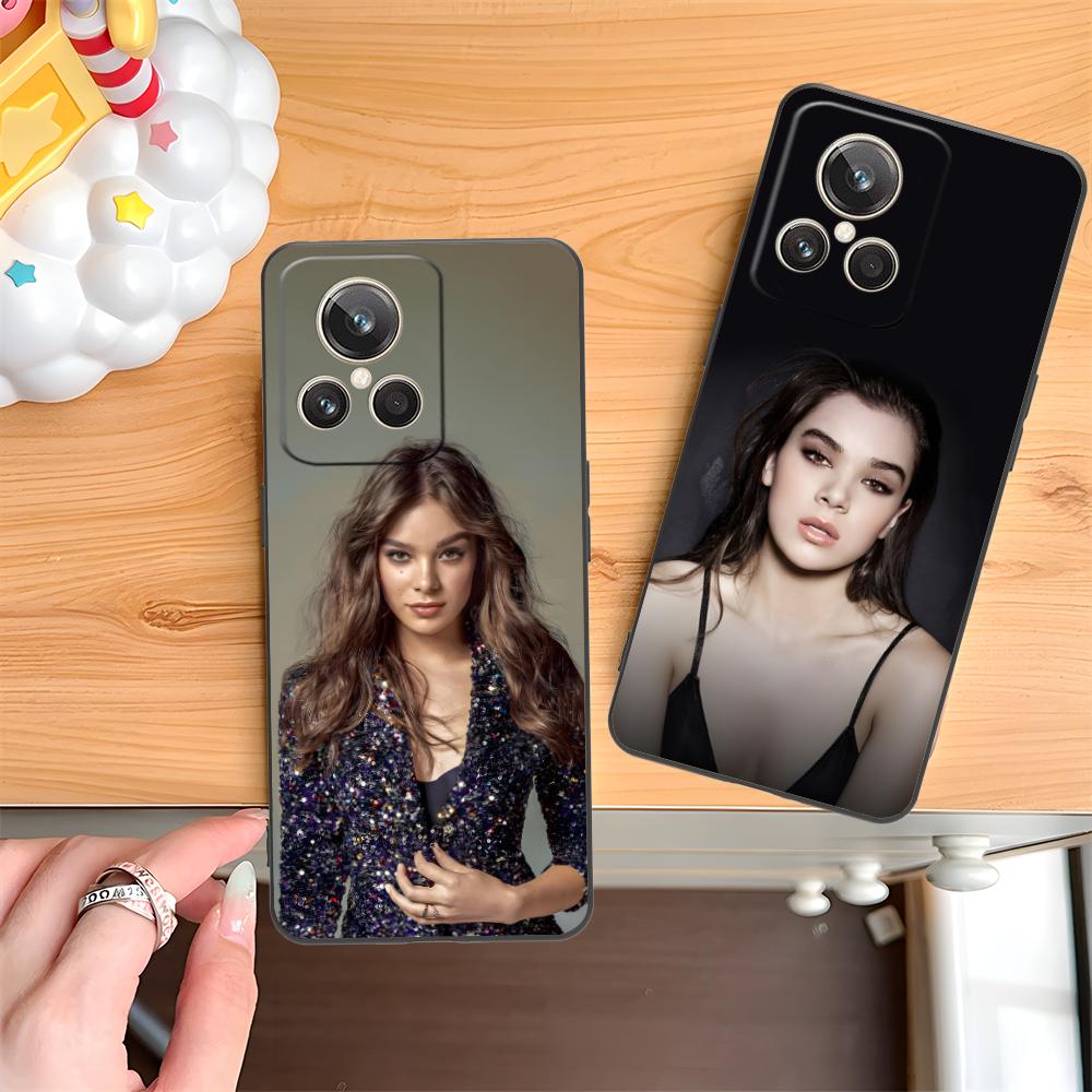 Матовый ТПУ чехол для мобильного телефона Hailee Steinfeld для Realme GT 8 Neo Pro C75 73 71 C67 65 C55 53 C35 31 C20 15 Цветная обложка