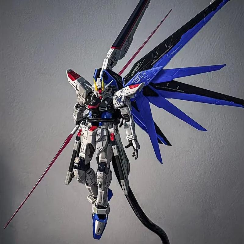SUPA FM1/100 Statue Freedom Sakura Pink Colorway Shanghai Mech Assembly Model Kit Action Figures Desktop Ornament Boy Puzzle Toy