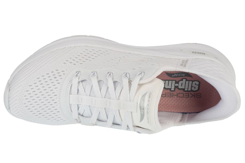 Skechers Слипоны: Arch Fit 2.0 - Easy Chic, женские белые спортивные туфли