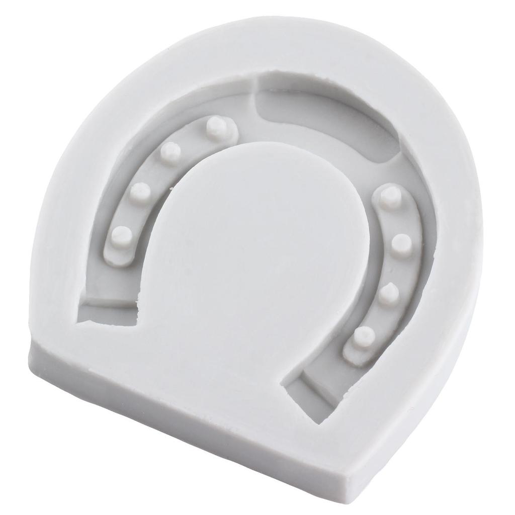 Horseshoe Silicone Mold Horseshoe Hoof Fondant Molds Cake Decorating Tools Theme Cake Dessert Decorated Chocolate Candy Mold