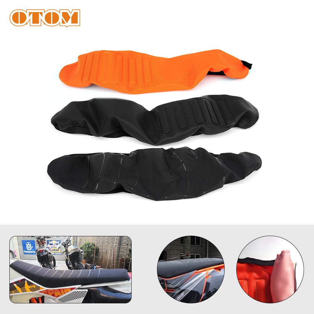 OTOM Motorcycle Cushion Seat Covers For KTM SX SXF XC XCF EXC EXCF XCW 150 250 350 450 500 2019-2022 Antiskid Waterproof Diamond