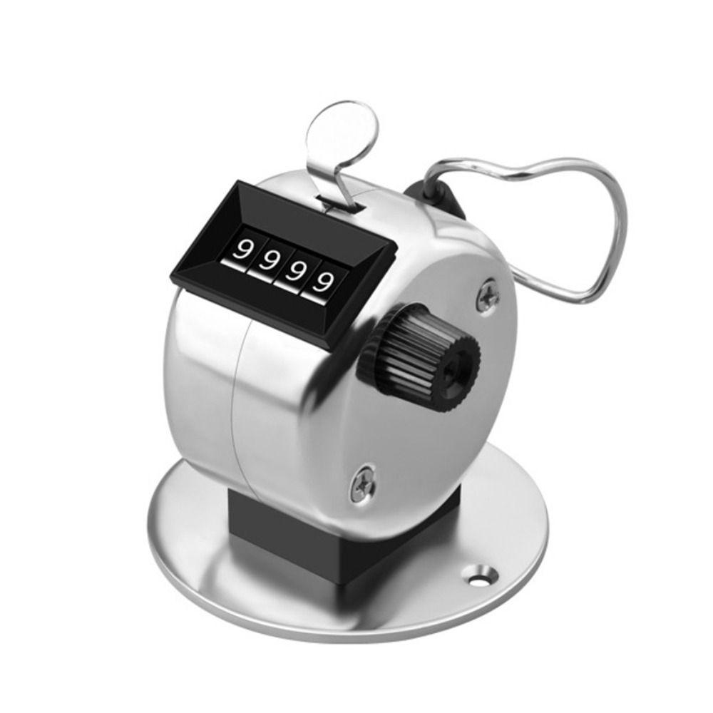 4-значный механический счетчик, ручной счетный кликер, мини-счетчик для гольфа