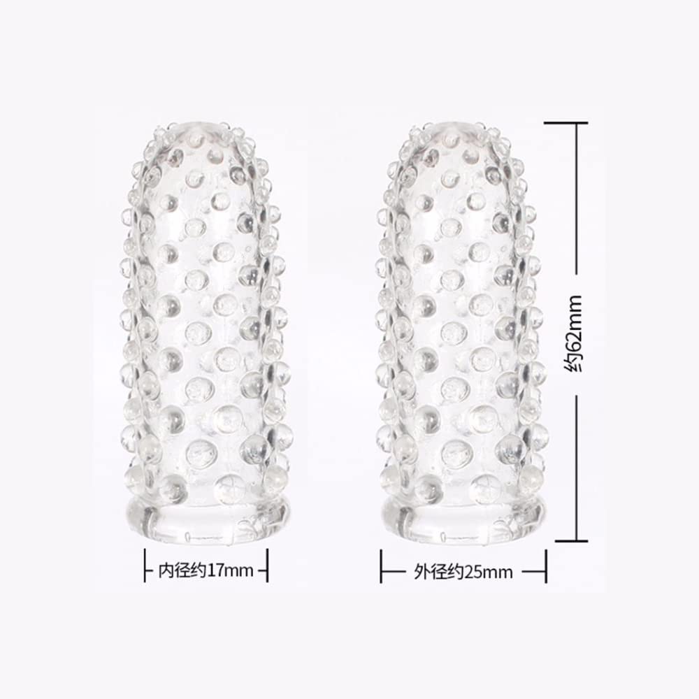 Finger Finger with Nipple SM Clitoral Finger Secret Fingertip One Size Fits Made of 4 Pieces Cots, Domes, Bumps, Development, Goods, Unisex,