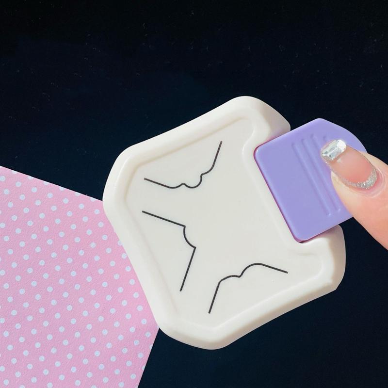 3 In 1 Tag Punch Corner Rounder Cutter Paper Label Punch for Scrapbooking Card for DIY Paper Card Photo Planner Cutting Supplies