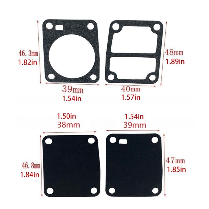 High Temperature Resistant Carburetor Fuel Gasket set strong  Sealing Gasket Set Suitable for Boat  Outboard Motors
