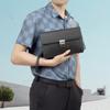 Men's Handbag Genuine Leather Code Lock Premium Touch Clutch Bag Men's Business Large Capacity Men's Clutch Bag