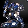 Taiba YS05 Autobot Roadblock Police Transformer Toy