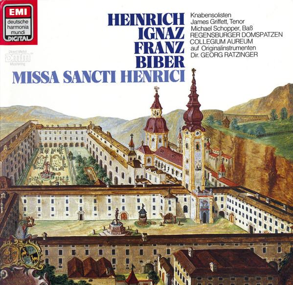 Виниловая пластинка HEINRICH IGNAZ FRANZ BIBER REGENSB Missa Sancti Henrici 154963 Deutsche Harmon 1983 Германия Классика Б/У