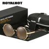 Royalhot Men Women Dropshipping Own US Warehouse Men Women Polarized UV400 Round Sunglasses