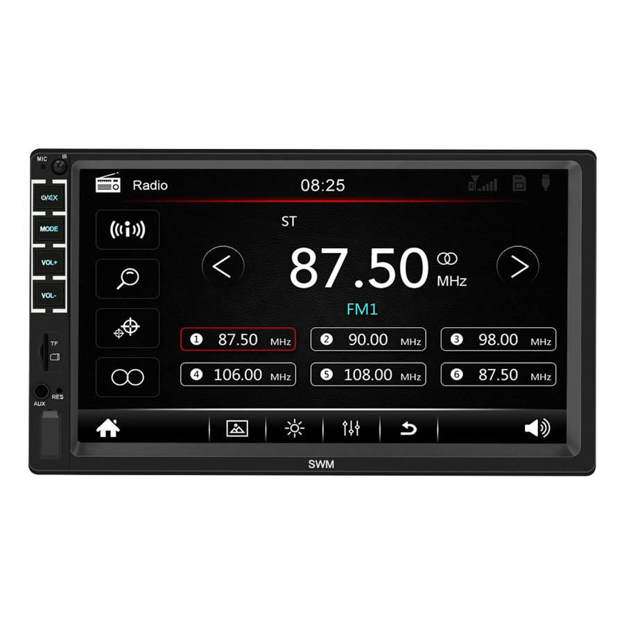 7" HD Car Multimedia Player 2DIN Touch Screen Auto Stereo MP5 Bluetooth USB TF FM Player Support 8LED Rear Camera for Apple XR Interconnection