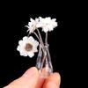2Pcs 1:12 Dollhouse Miniatures Glass Vase Model Doll House Accessories Decor Toy