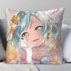 Хикава Хина Аниме BanG DDream Наволочка Модная Квадратная Наволочка Спальня Диван Комната Ins Декор Отдых