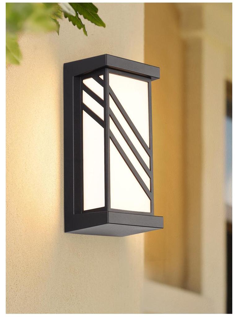 Светодиодный водонепроницаемый уличный настенный светильник для балкона, виллы, двора и спальни - современный китайский стиль