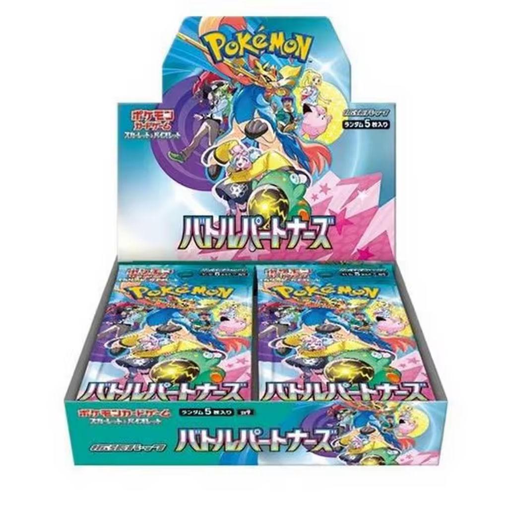 Pokemoned Japanese Version SV9 Battle Partners Booster Box Trading Cards Board Game