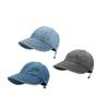 Sunscreen Visors Cap Cloth Snapback Hat Retro Denim Baseball Cap  Women