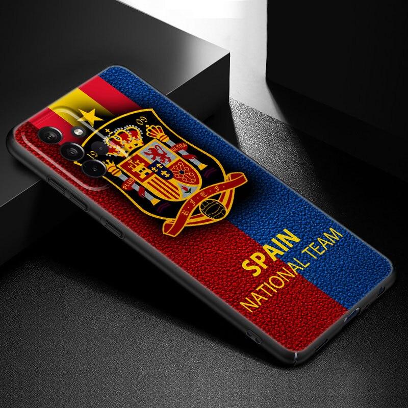 Чехол для телефона с испанским флагом для Samsung Galaxy A21 A30 A50 A52 S A13 A22 A32 A33 A53 A73 5G A11 A12 A31 A51 A70 A71 A72