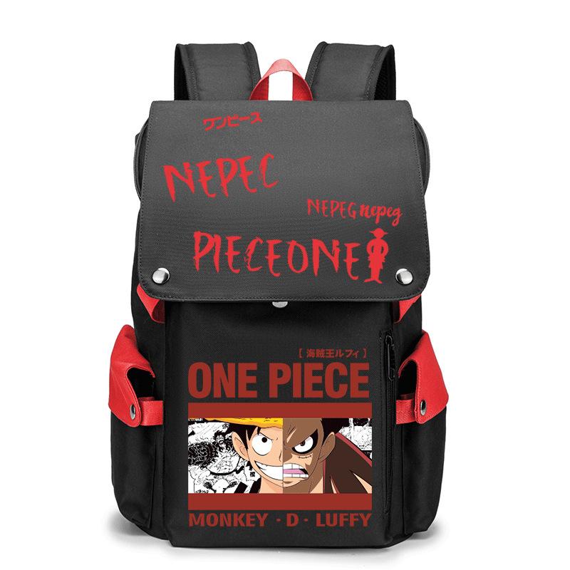 One Piece large-capacity printed backpack 7527 KTB