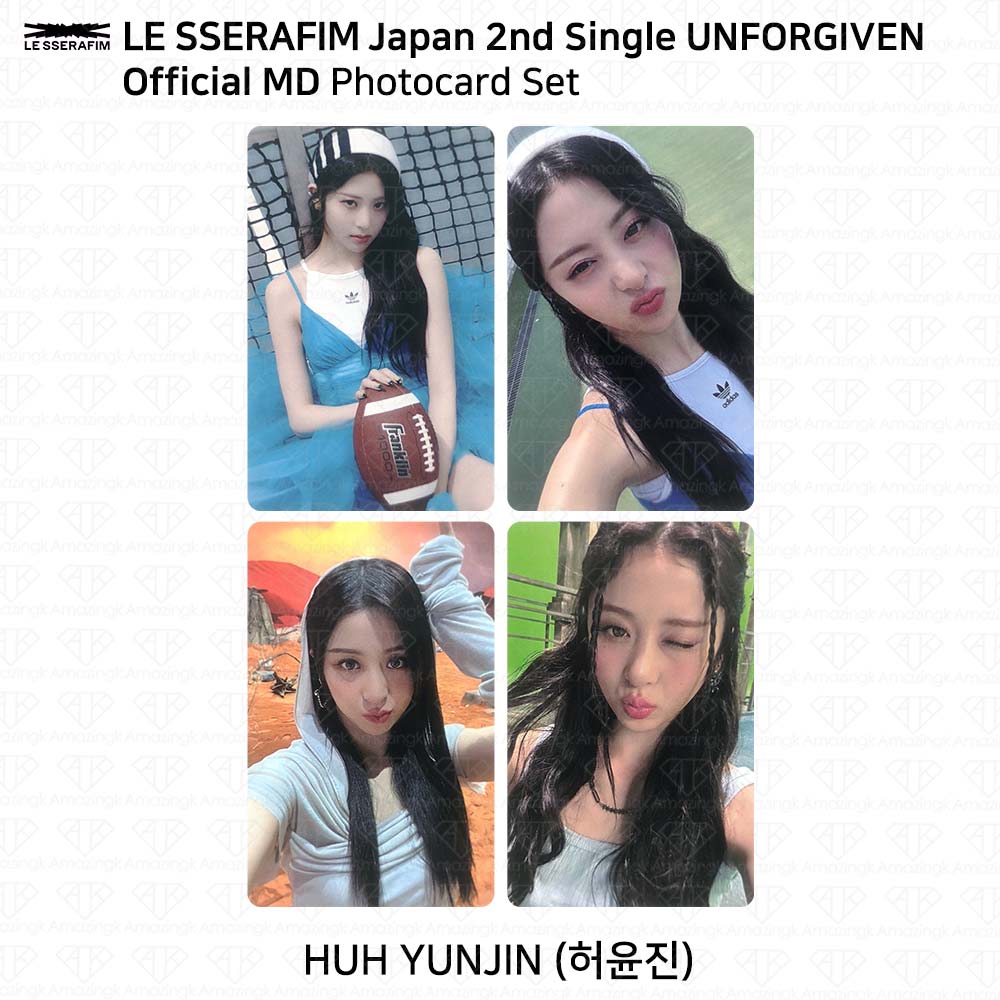 LE SSERAFIM Japan 2nd Single UNFORGIVEN Official MD Random Photocard Chaewon