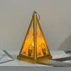Пирамида Электронная свеча Ветер Свет Луна Украшения Украшения Атмосфера Подвесные реквизиты