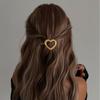 New Luxury Temperament Metal Geometric Irregular Round Hairpin Women's Casual Versatile Hairpin