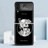 F-Forward Observations Group Black Cover for Samsung Galaxy Z Flip 7 6 5 4 3 5G Phone Case Flip7 Flip6 Flip5 Flip4 Flip3 Pattern