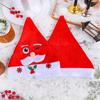Взрослые Детские Утолщенные Рождественские Шапки Шапка Санта Клауса Мультяшная Шапка Родитель-Ребенок Рождественская Шапка Праздничный Наряд Подарки