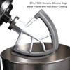 Гибкое лопастное крепление для стационарного миксера Kitchenaid 4,5-5 QT с наклоняемой головкой, сменная силиконовая лопатка-скребок для чаши