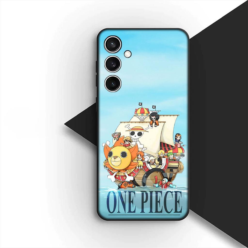 Cover for Samsung Galaxy S24 S25 S23 FE Ultra Plus S7 Edge S25+ S23+ A56 5G Phone Case Roronoa Zoro Boa Hancock One Luffy Pieces
