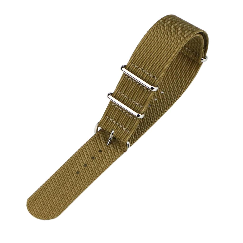 Ремешок для часов Ребристый ремешок 20 мм 22 мм Прочные нейлоновые ремни