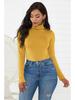 Women's Sexy Long Sleeve Turtleneck Slim Fit Jumpsuit - 12 Colors Winterwear
