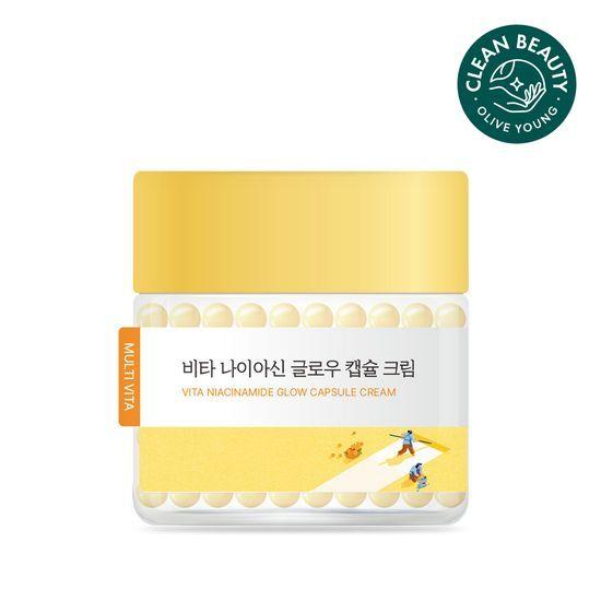[NEW/Capsule Toning ROUND LAB Vita Niacin Glow Capsule Cream 50ml]