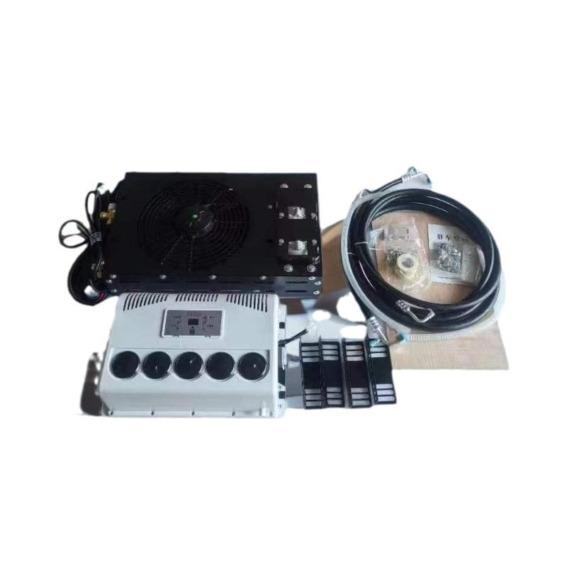 Умный инверторный 12В/24В скрытый парковочный кондиционер для грузовиков, автомобилей, экскаваторов и кранов