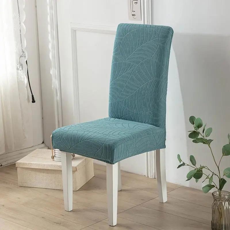 Водонепроницаемые чехлы на стулья для столовой, дешевый универсальный размер, эластичный чехол на стул для кухни, свадьбы, отеля, банкета, чехол на сиденье