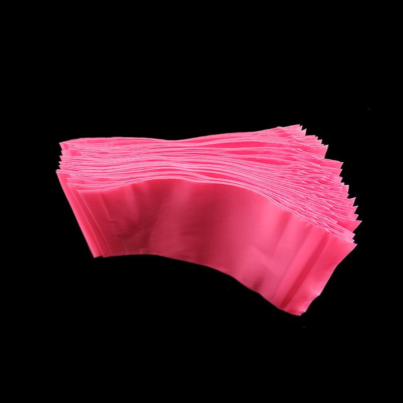 «Цветные пакеты для образцов игрушек с застежкой-молнией и красной печатью, дизайн с полупрозрачной костью»