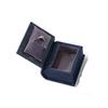 Creative Book Shape Ring Box Velvet Jewelry Packaging Durable Engagement Ring Case  Gift Box