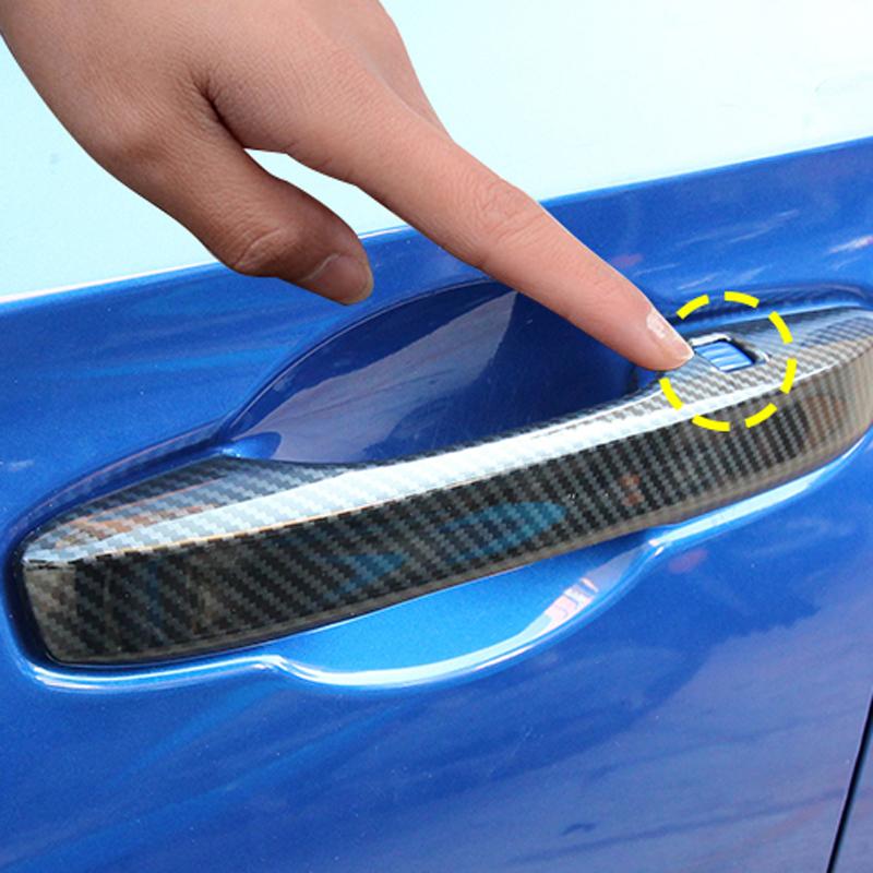 For Honda HRV HR-V US Version Accessory Door Handle Cover Trim Anti Scratch Protector Car ABS Chrome Styling