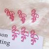 Cute Mini Flamingo Paper Clips Pin Bookmark Memo Office School Stationery