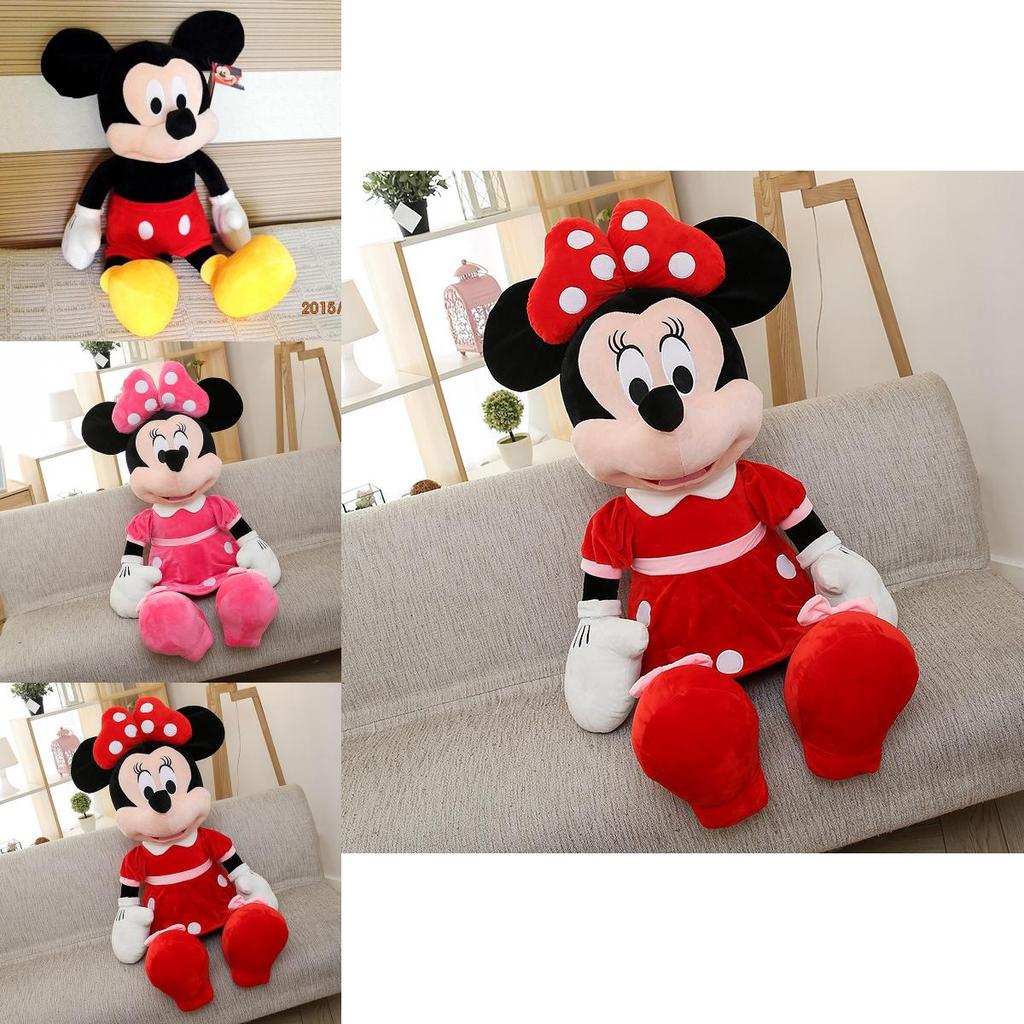Versatile Mickey Or Minnie Mouse Plush Toy Doll Crafted With Soft Comfortable Materials For All Ages