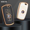 Модный чехол для дистанционного ключа из ТПУ для BMW F10 F20 F30 F34 F11 F15 F16 1 3 5 7 серии X1 X3 X5 X6 F25 F31 M3 M4, аксессуары