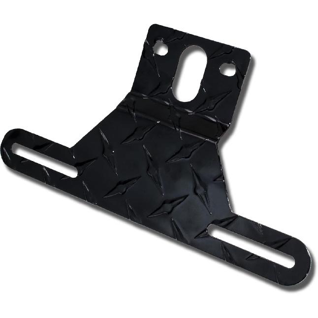 Universal Trailer License Plate Bracket Kit With Reflective Sticker – Durable Mounting Frame For RV, Boat, Trailer