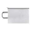Mesh Zipper Pouch A4 Letter Size Clear Plastic File Bag Waterproof Zip File Folder Document Storage Bag for Travel School Office Supplies