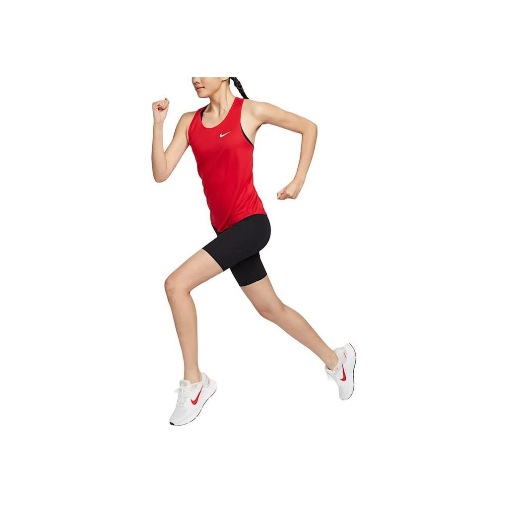 Nike Dri-Fit Сток Быстрый Удобный Дышащий Влагоотводящий Майка Женские топы Университетский красный IB8751-657