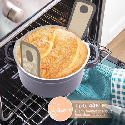 2шт силиконовый хлебный слинг для голландской духовки термостойкий коврик для выпечки хлеба многоразовый хлеб