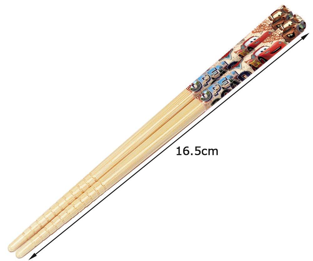 Skater Bamboo Chopsticks Cars Disney Chopsticks Made in Japan ANT2 16.5cm