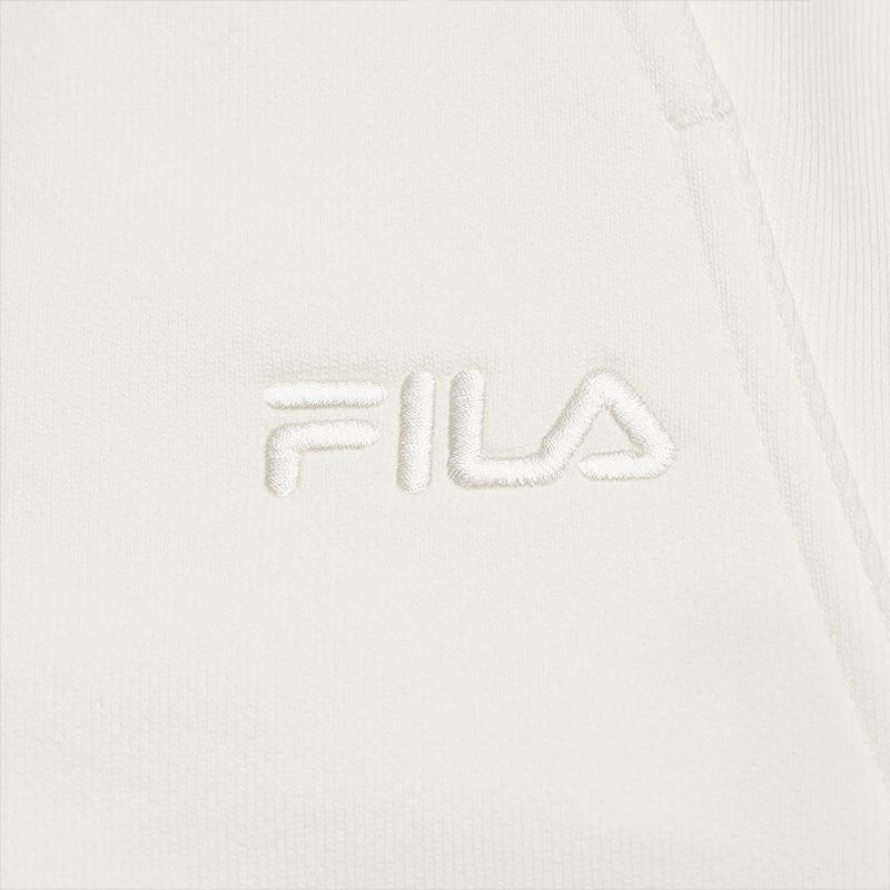 Fila Оригинальная Мода Классические Удобные Свободного Кроя Прямые Повседневные Брюки Женские низы Облачно-Белый F11W549604FIV