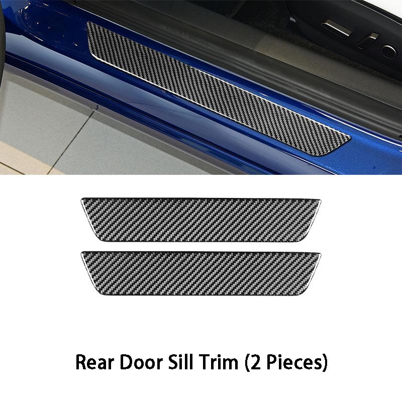 Центральная стойка рулевого колеса из углеродного волокна, крышка подъемника окна, наклейка, украшение, стильные автомобильные аксессуары для модели Tesla