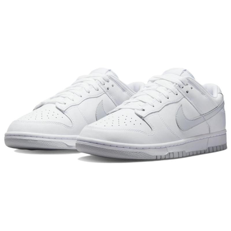 Nike Dunk Low Retro White Pure Platinum Skate Shoes Sneakers DV0831-101