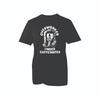 Overworked Undercafinated TShirt Funny Coffee Misspelled Humor Tee Top Unisex