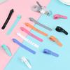 5pcs Soft Headphones Organizer Cord Clip Earphone Cable Ptotector USB Wire Tie 4 Holes Cable Winder