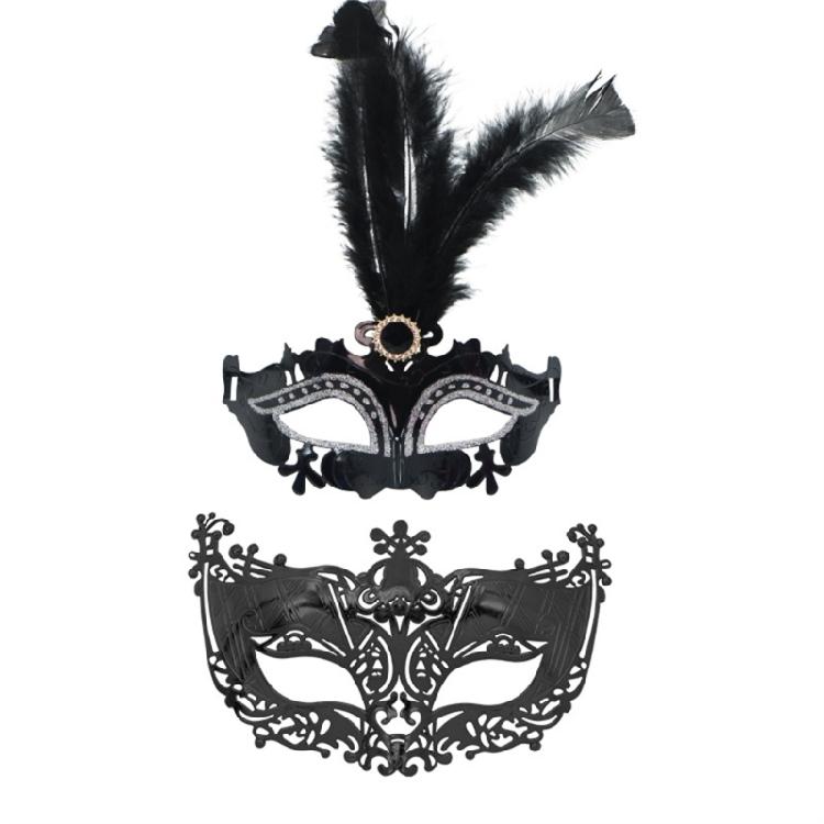 Набор маскарадных масок для пары, Венецианская маска для вечеринки, Костюмная маска, Маска для Марди Гра, Маска на пол-лица, Маска для глаз для женщин и мужчин, Подарки